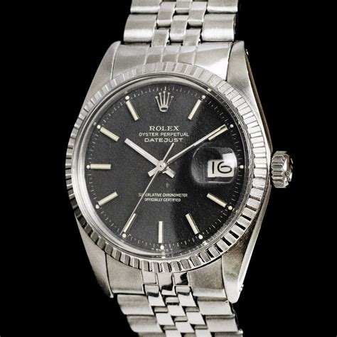 rolex 1603 black dial|rolex 1603 production years.